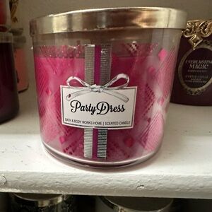 Copy - Bath and Body Works Party Dress Candle 2015